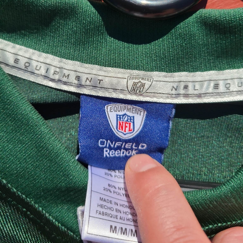 Reebok NFL Equipment Brett Favre Jets jersey - Picture 8 of 14